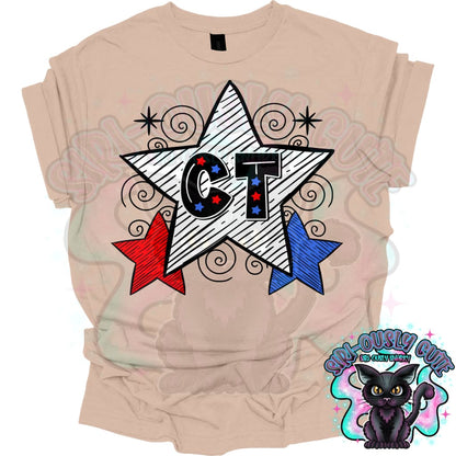 Star Abbreviation - All 50 States 50 States