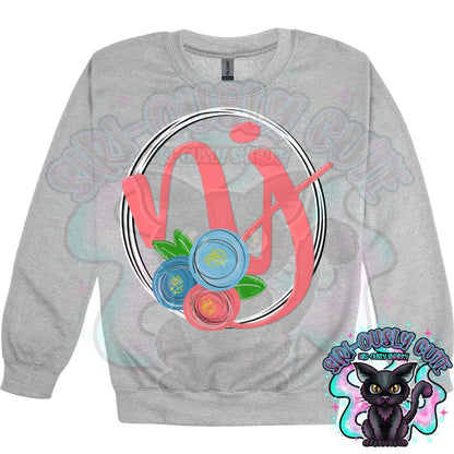 Sweet Floral State Initials - All 50 States 50 States