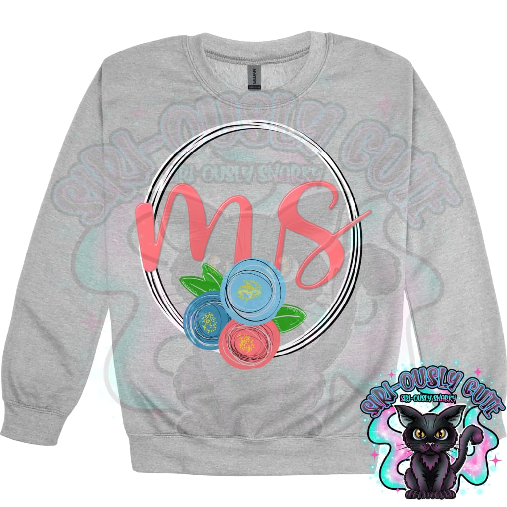 Sweet Floral State Initials - All 50 States 50 States