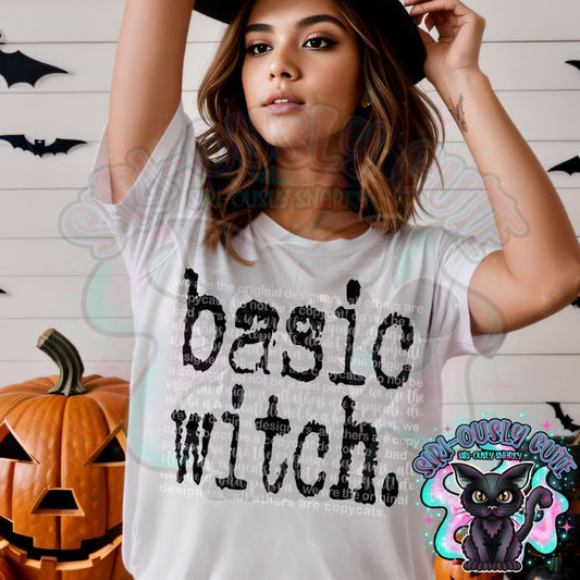Typography Basic Witch Clothing
