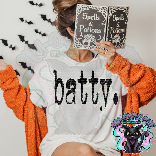 Typography Batty Clothing