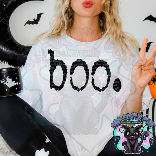 Typography Boo Clothing