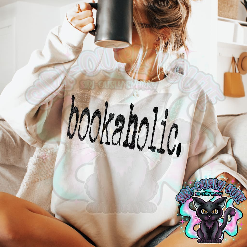Typography Bookaholic Clothing