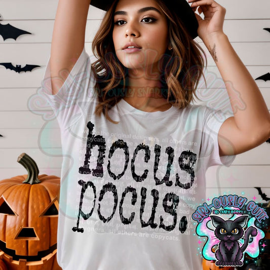 Typography Hocus Pocus Clothing
