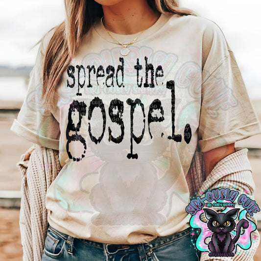 Typography Spread The Gospel Clothing