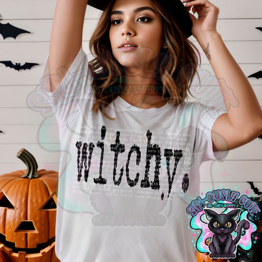 Typography Witchy Clothing