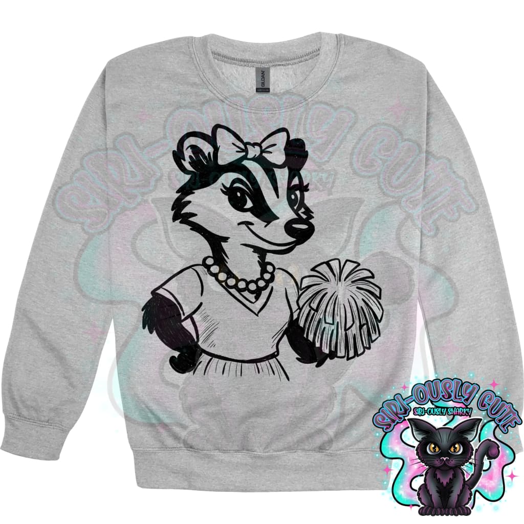 Vintage Cheer Mascots Badger Mascot