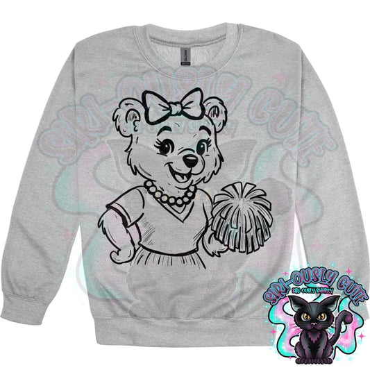 Vintage Cheer Mascots Bear Mascot
