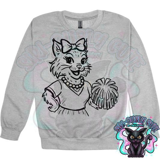 Vintage Cheer Mascots Bobcat Mascot