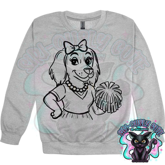 Vintage Cheer Mascots Coonhound Mascot