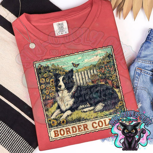 Vintage Stamp - Border Collie Clothing