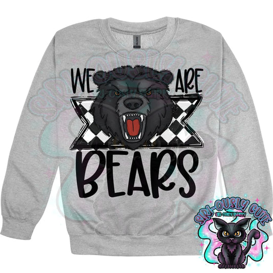 We Are Bears Black Bear Mascot