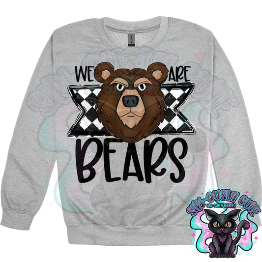 We Are Bears Brown Mascot