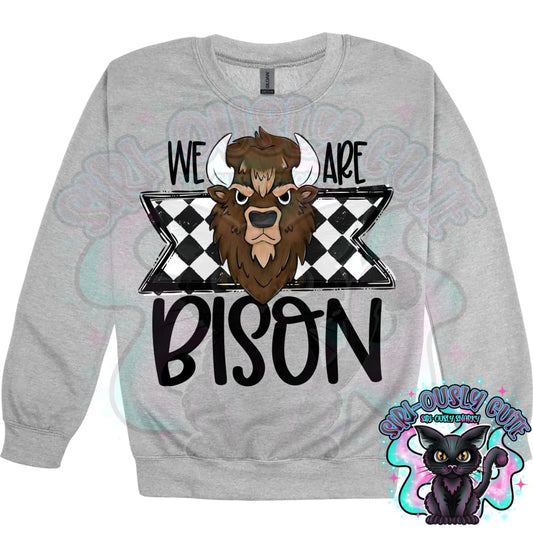 We Are Bison Mascot
