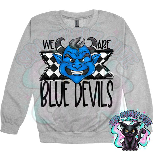 We Are Blue Devils Mascot