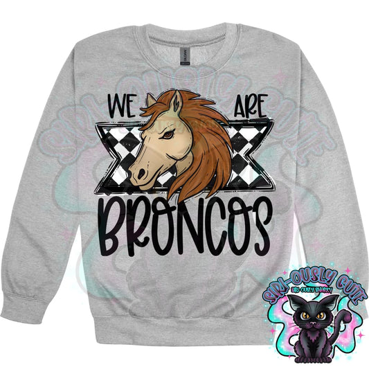 We Are Broncos Mascot