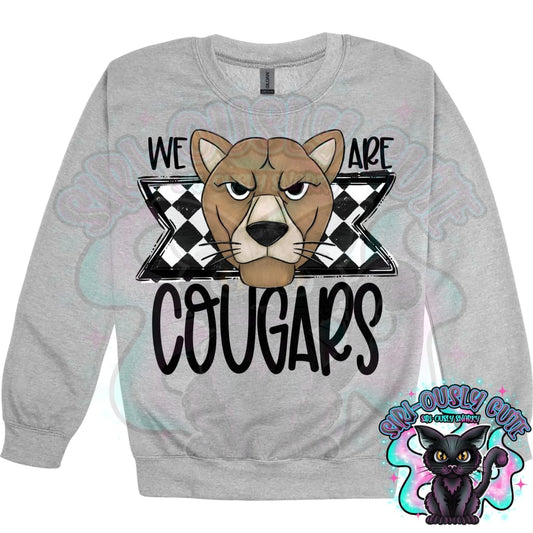 We Are Cougars Mascot