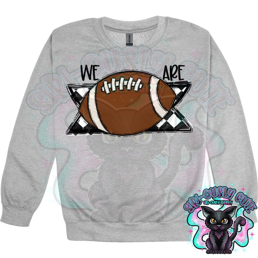 We Are Football Blank Mascot