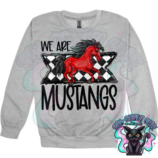 We Are Mustangs 3 Mascot