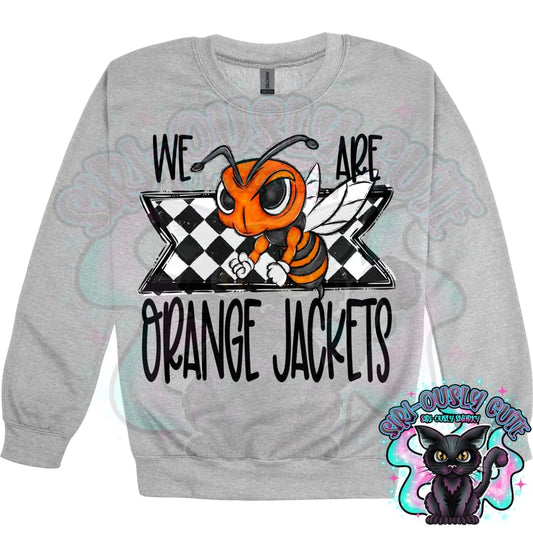 We Are Orange Jackets Mascot