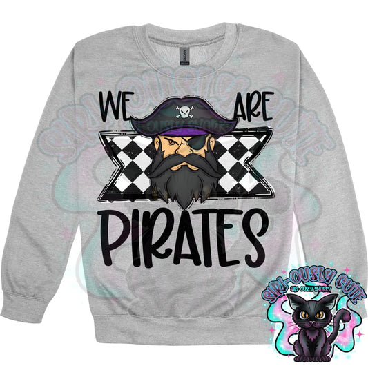 We Are Pirates Purple Mascot