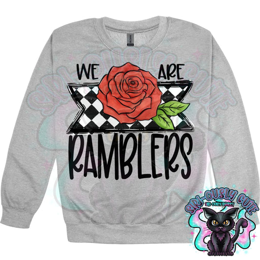 We Are Ramblers Mascot