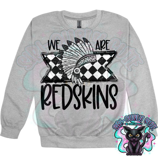 We Are Redskins Mascot