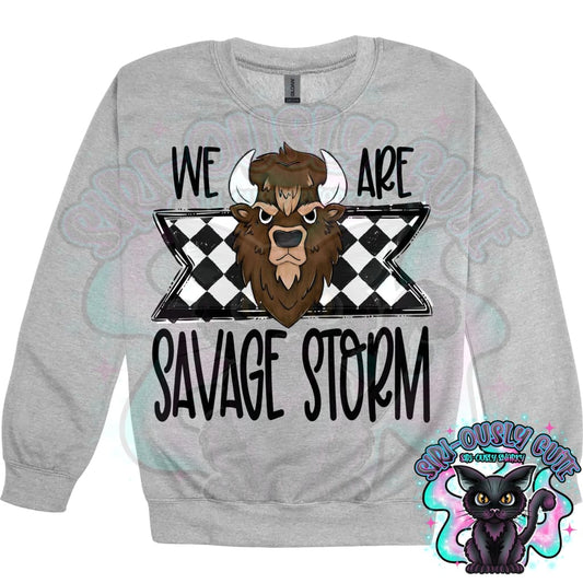 We Are Savage Storm Mascot