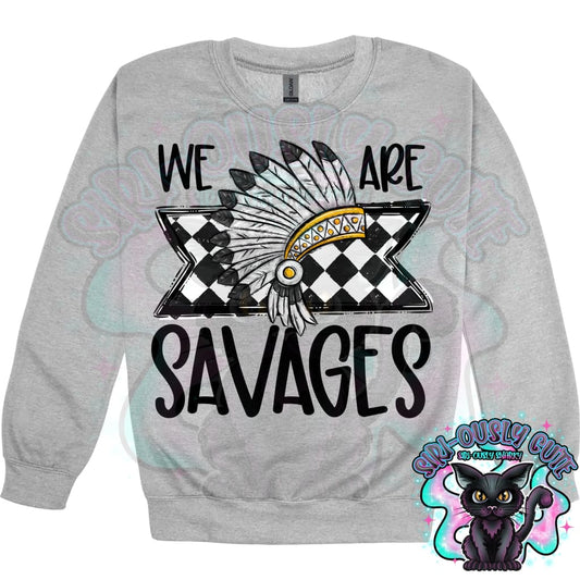 We Are Savages Mascot