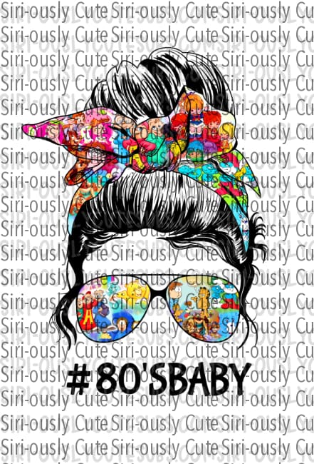 80S Baby - Messy Bun