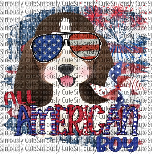 All American Boy - Basset Hound