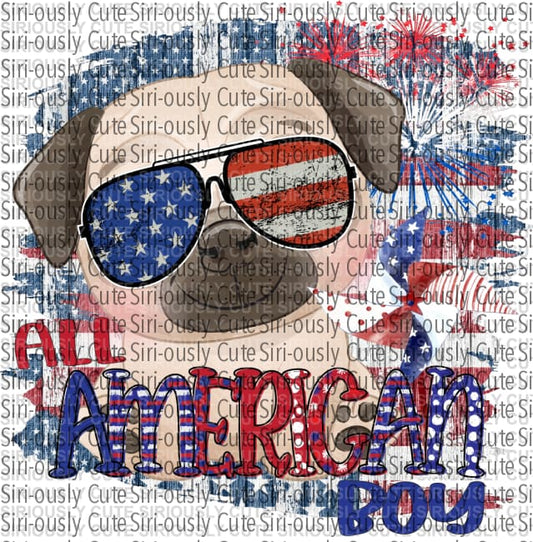 All American Boy - Pug