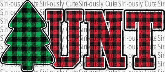 Aunt - Buffalo Plaid