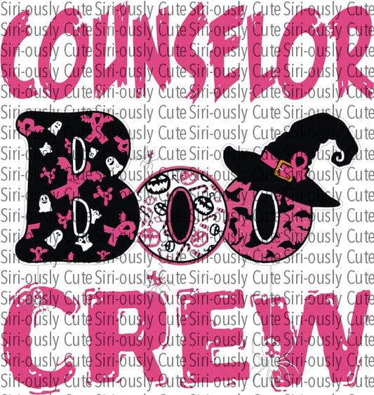 Boo Crew - Counselor Pink