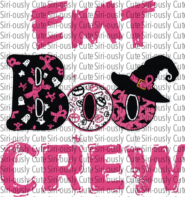 Boo Crew - Emt Pink