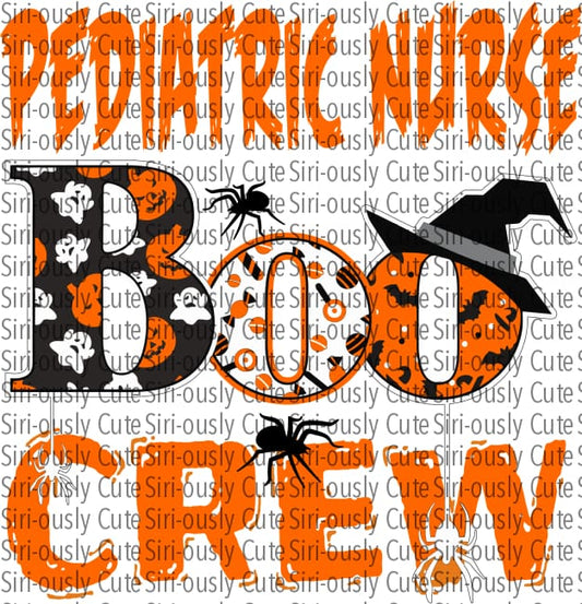 Boo Crew - Pediatric Nurse Orange