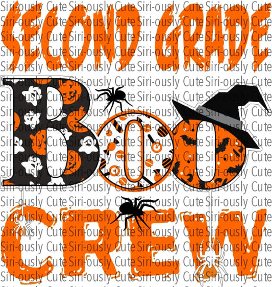 Boo Crew - Second Grade Orange