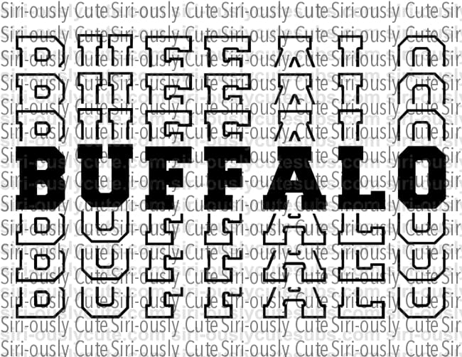 Buffalo - Stacked