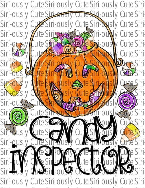 Candy Inspector - Pumpkin Bucket