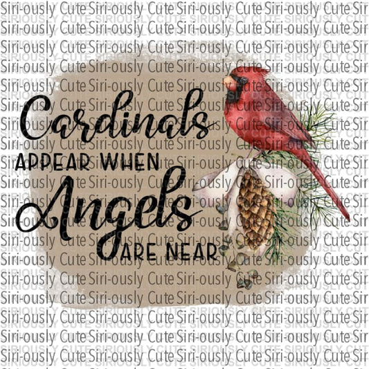 Cardinals Appear When Angels Are Near