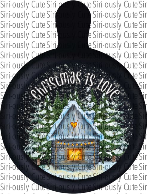 Christmas Is Love - Cutting Board