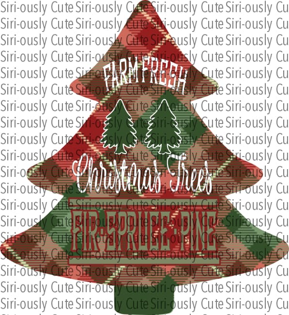 Classic Christmas Plaid - Farm Fresh Trees