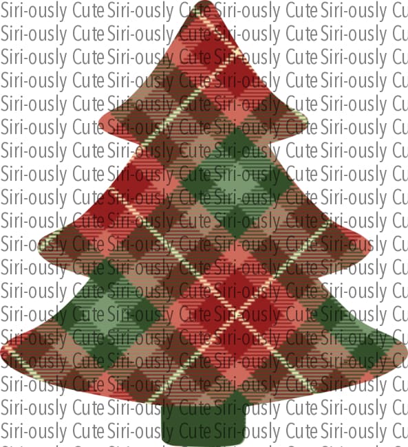 Classic Christmas Plaid - Tree