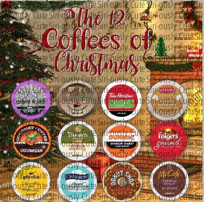 Coffee Pod Stand - 10X10 Square 12 Coffees Of Christmas Tree