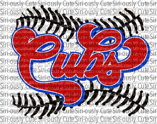 Cubs - Baseball Seams