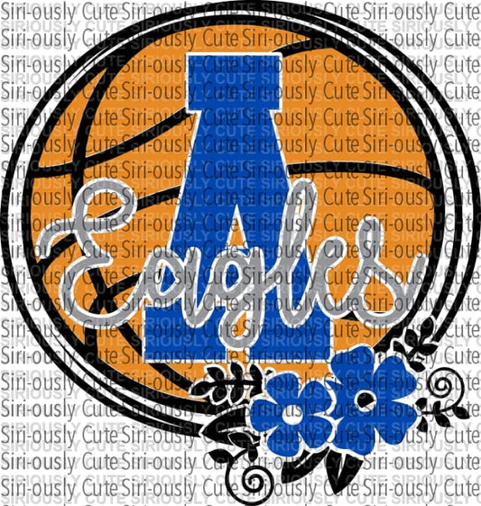 Eagles Basketball - A Blue