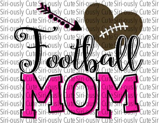 Football Mom - Pink