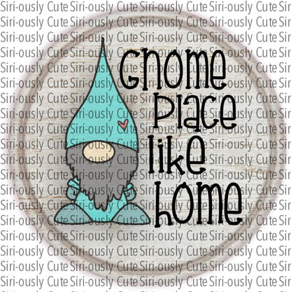 Gnome Place Like Home - Blue