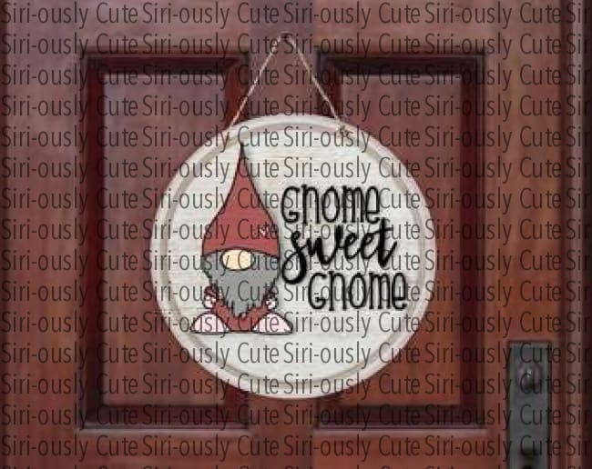 Gnome Sweet - Red