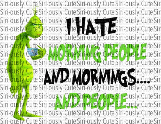 I Hate Morning People